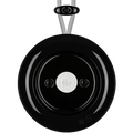 PORCELAIN KATY PATY COLONA ROUND SURFACE MOUNTED MOTION SENSOR BLACK - DYKE & DEAN