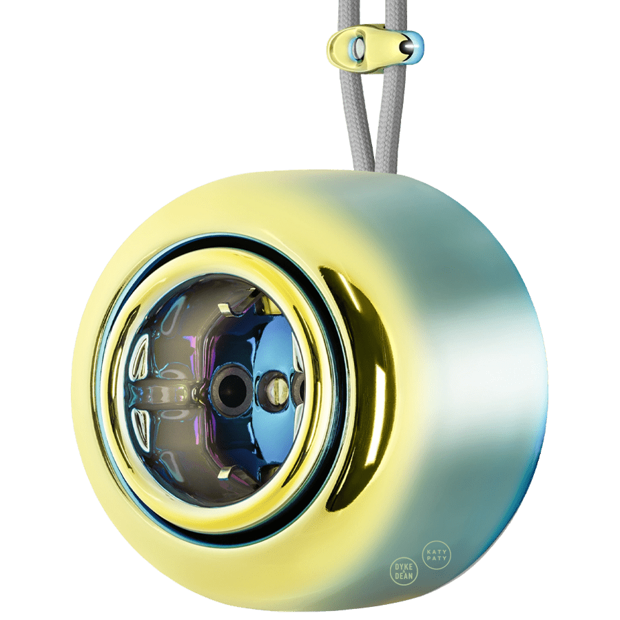 PORCELAIN ROUND SURFACE MOUNTED SCHUKO SOCKET LUCEDO - DYKE & DEAN