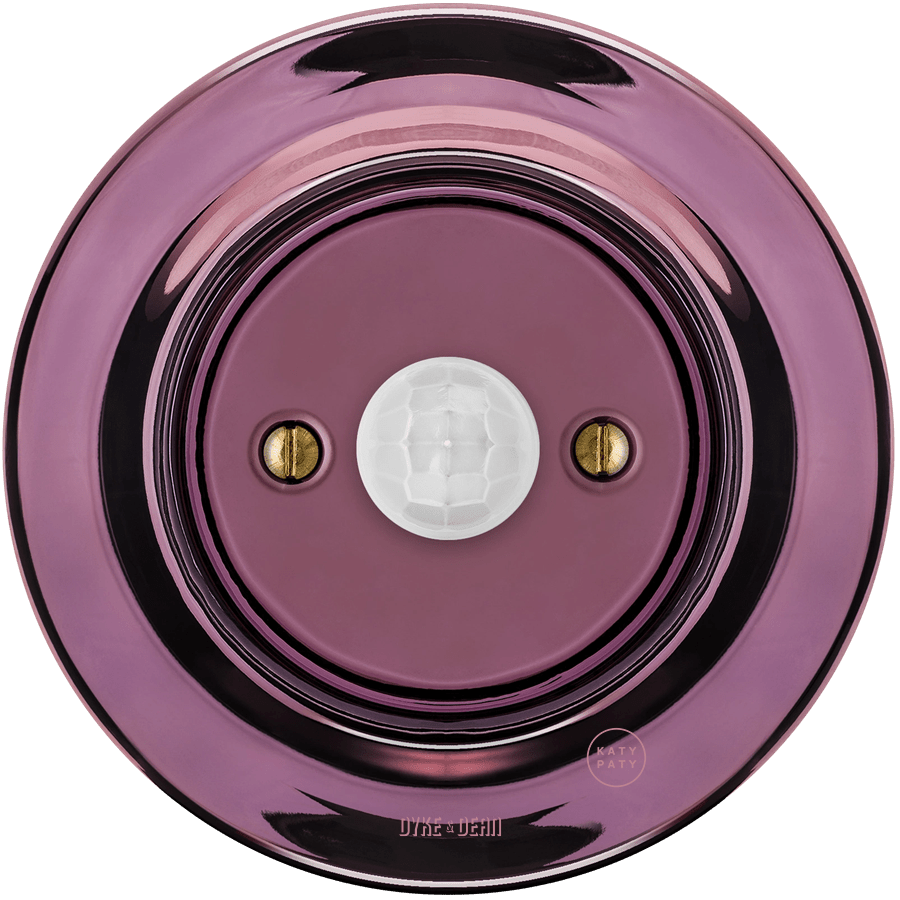 PORCELAIN WALL CABLE MOTION SENSOR PURPLE - DYKE & DEAN