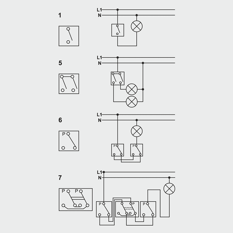 PORCELAIN WALL LIGHT SWITCH CARROT DOUBLE - DYKE & DEAN
