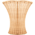 RATTAN WALL LAMP FAN - DYKE & DEAN