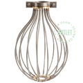 RAW METAL BALLON E27 LIGHT CAGE OUTLET - DYKE & DEAN