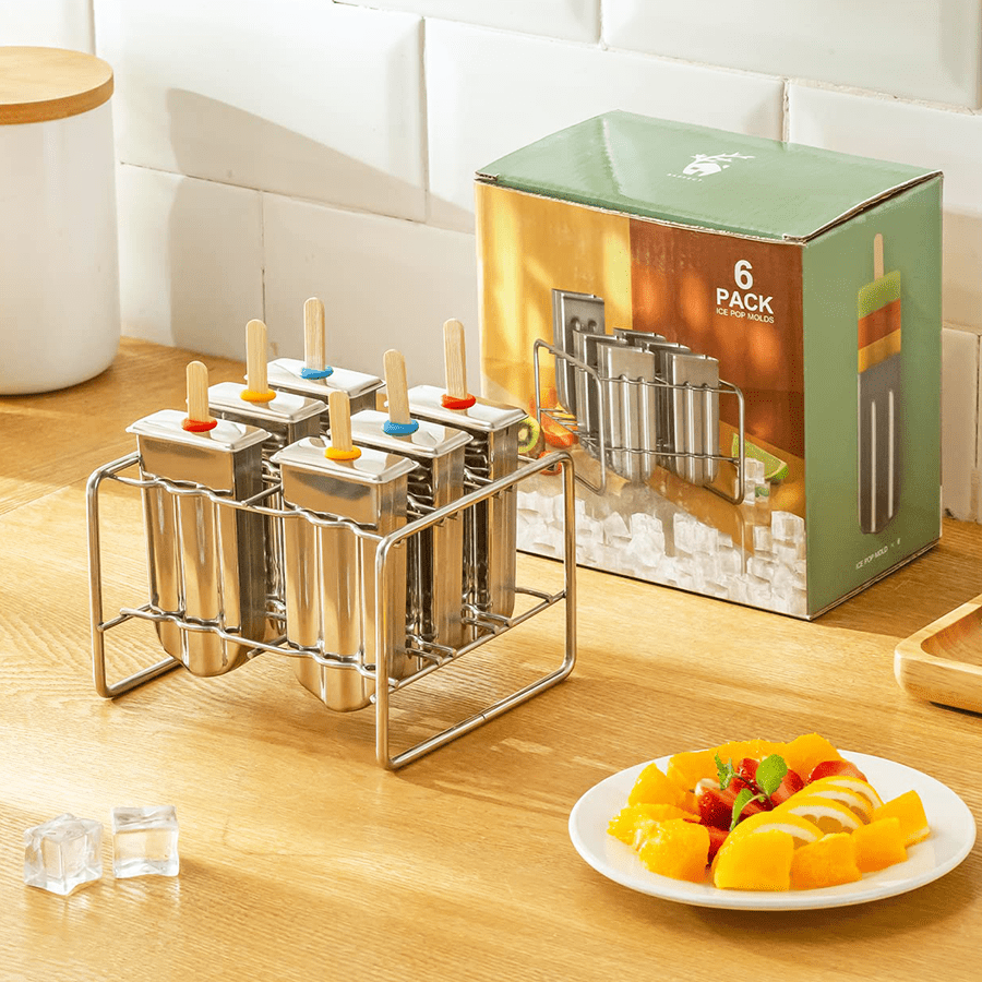 RECTANGULAR STAINLESS STEEL POPSICLE MOULD - DYKE & DEAN