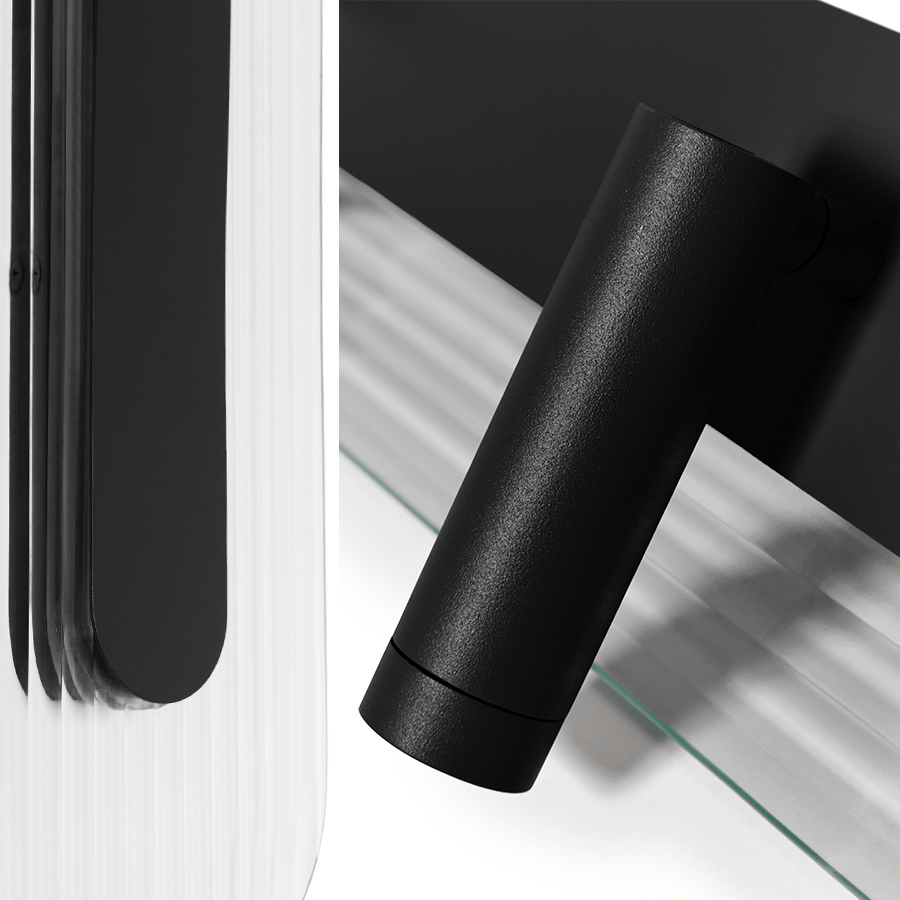 RIFLO DOUBLE WALL SPOT LIGHT BLACK - DYKE & DEAN