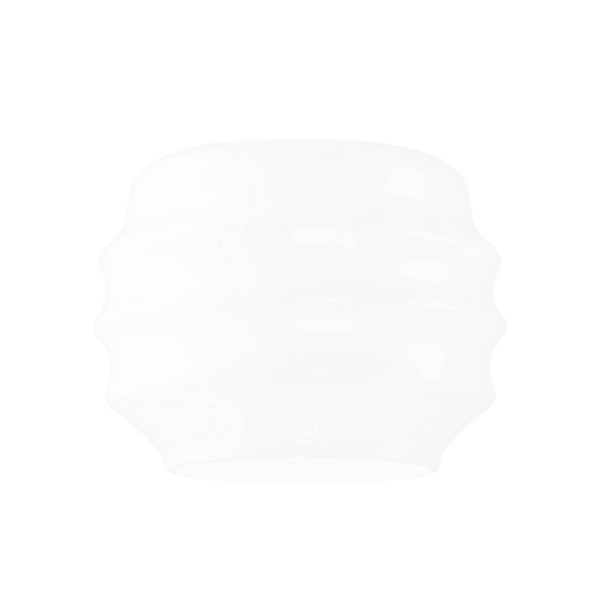 RIPPLE OPALINE PENDANT SHADE SMALL - DYKE & DEAN