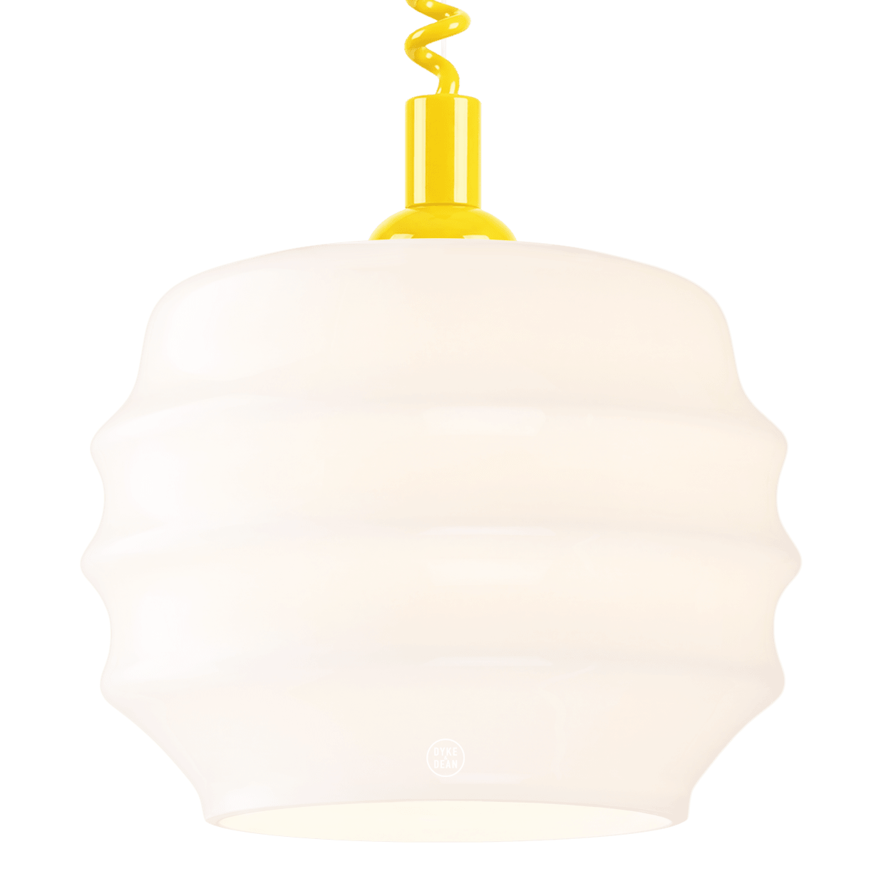 RIPPLE OPALINE RETRACTABLE CORD LIGHT MEDIUM - DYKE & DEAN