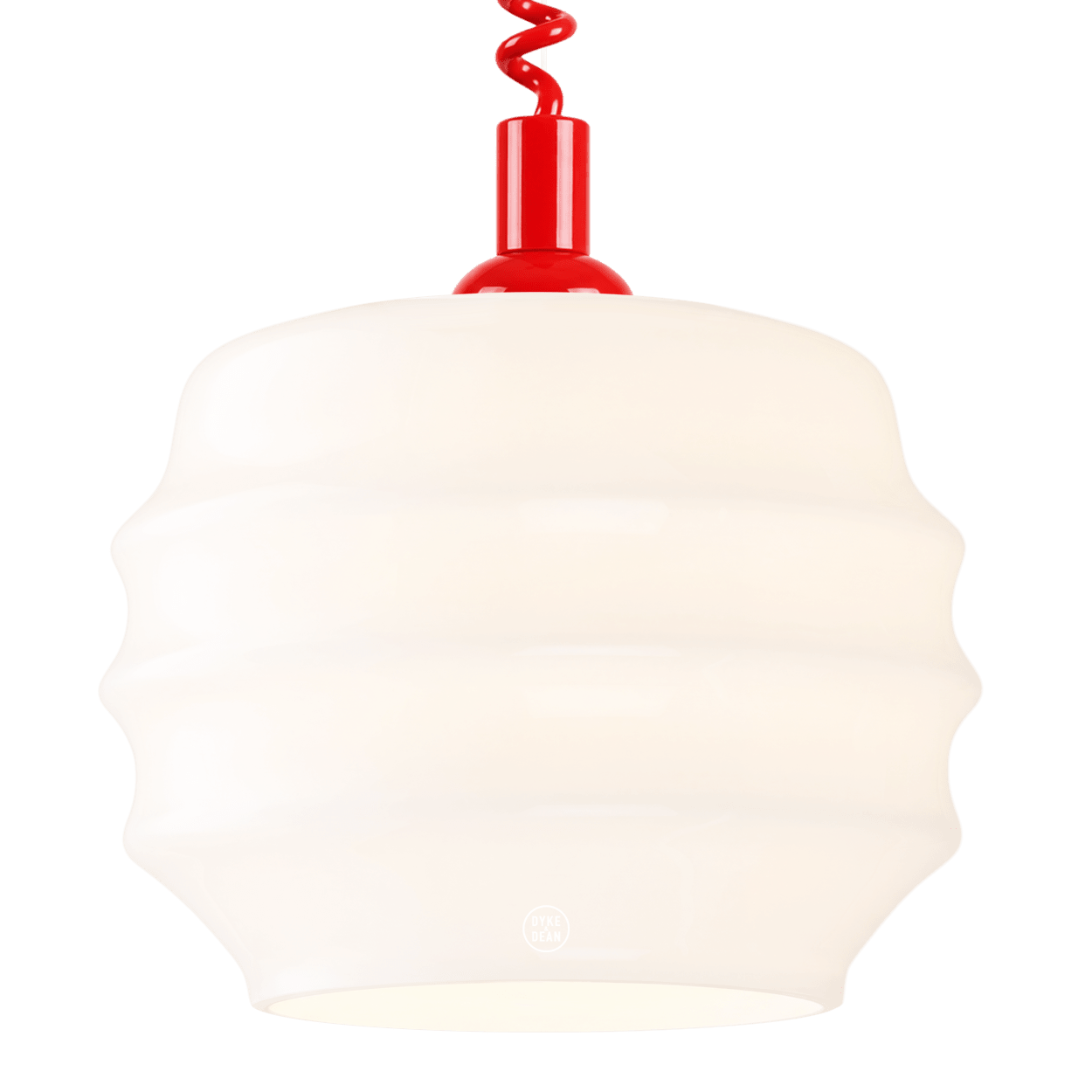 RIPPLE OPALINE RETRACTABLE CORD LIGHT MEDIUM - DYKE & DEAN