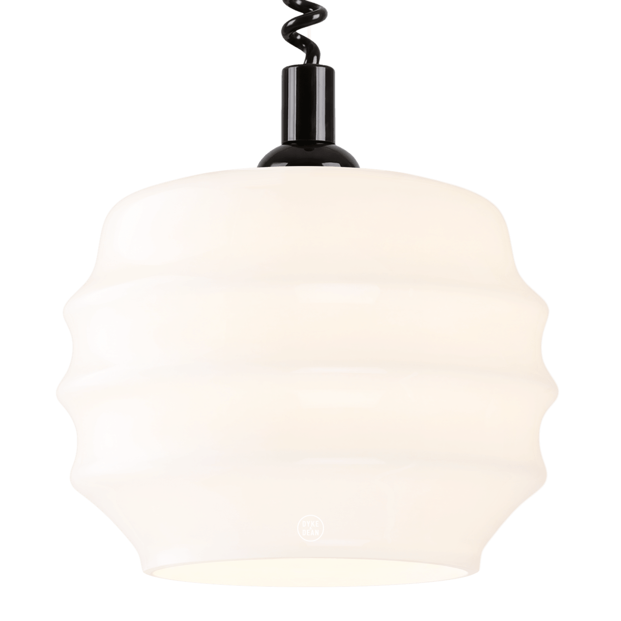 RIPPLE OPALINE RETRACTABLE CORD LIGHT MEDIUM - DYKE & DEAN