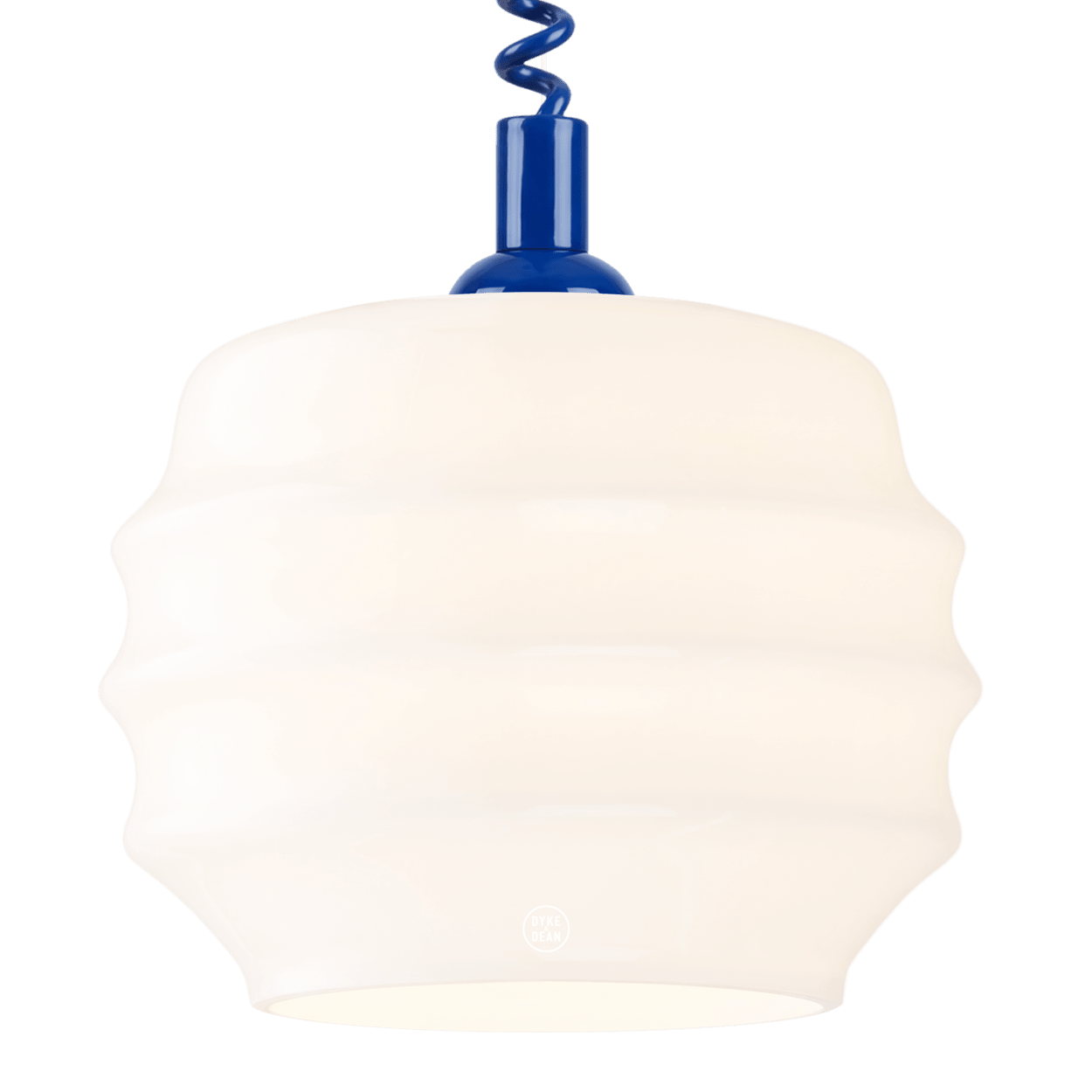 RIPPLE OPALINE RETRACTABLE CORD LIGHT MEDIUM - DYKE & DEAN
