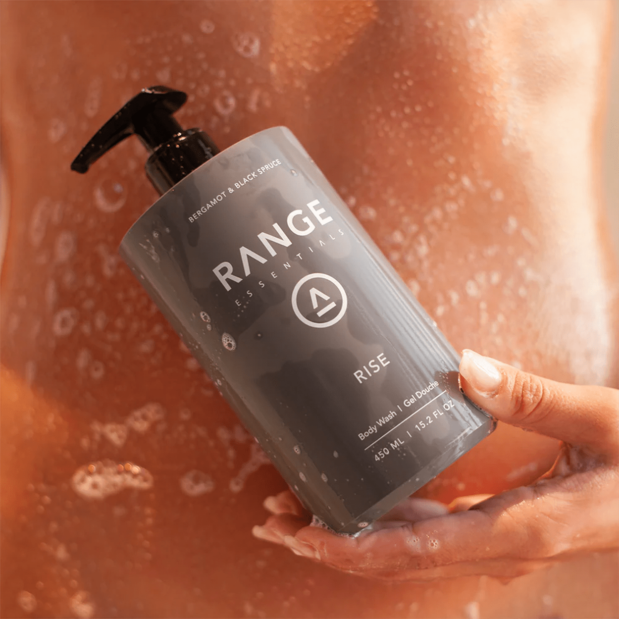 RISE BERGAMOT & BLACK SPRUCE BODY WASH - DYKE & DEAN