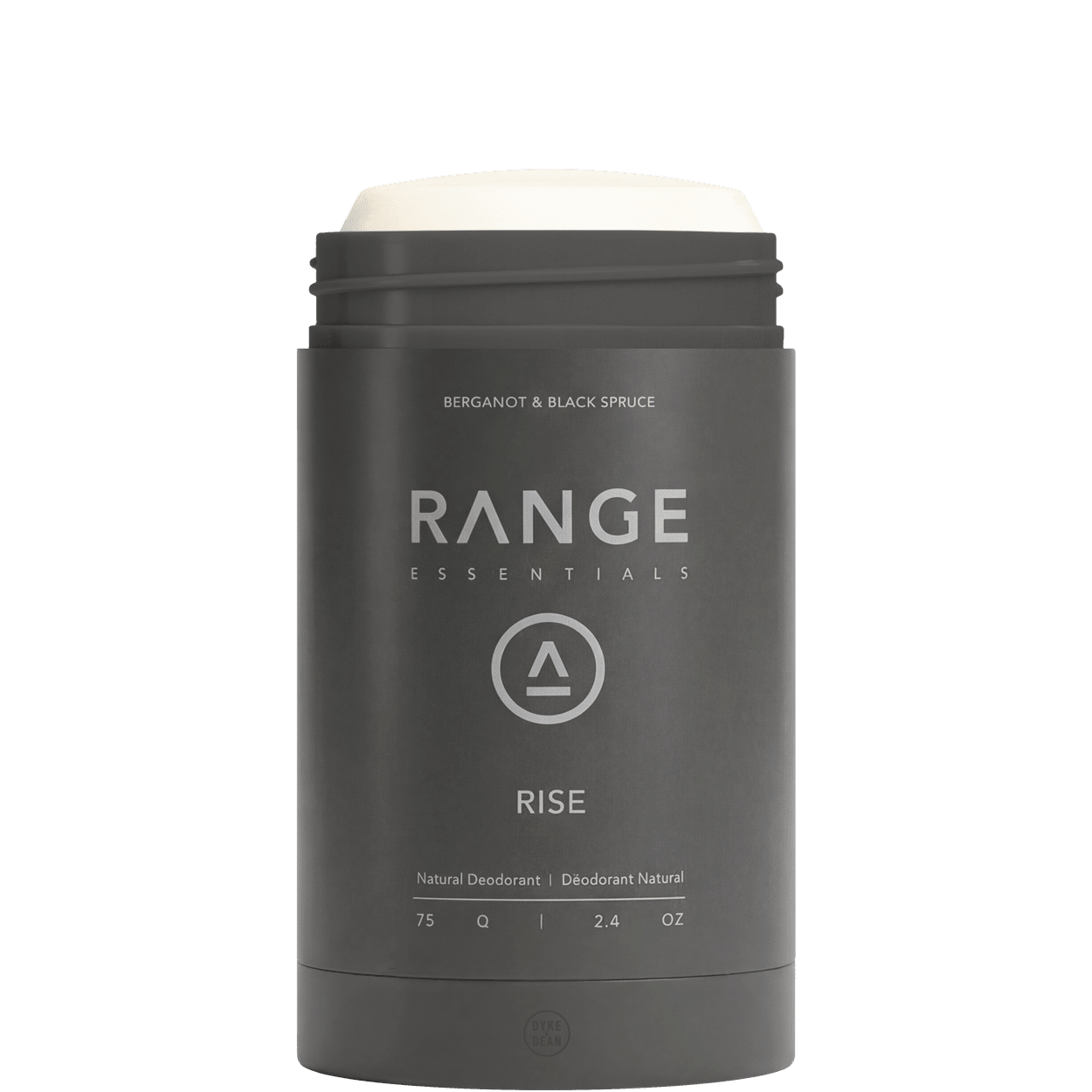RISE BERGAMOT & BLACK SPRUCE NATURAL DEODORANT - DYKE & DEAN