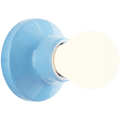 ROUND CERAMIC WALL & CEILING LAMP BLUE - DYKE & DEAN
