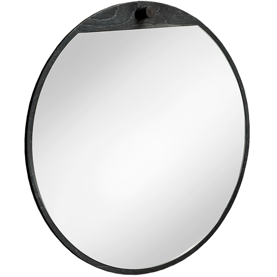 ROUND PLYWOOD MIRROR - DYKE & DEAN