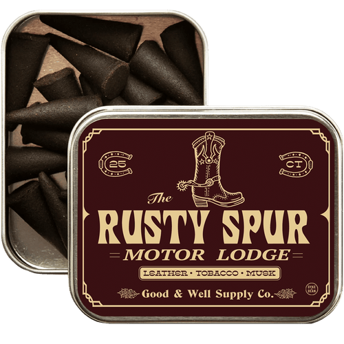 RUSTY SPUR MOTOR LODGE INCENSE - DYKE & DEAN