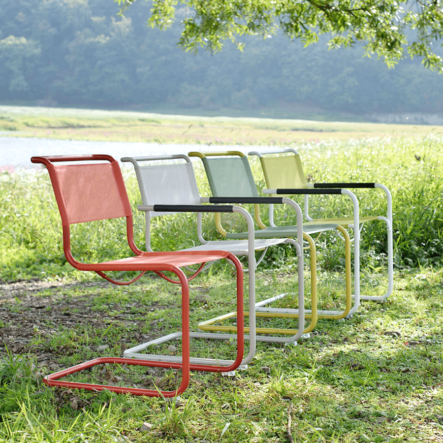 S 32 N THONET OUTDOOR MESH CHAIR DYKE DEAN