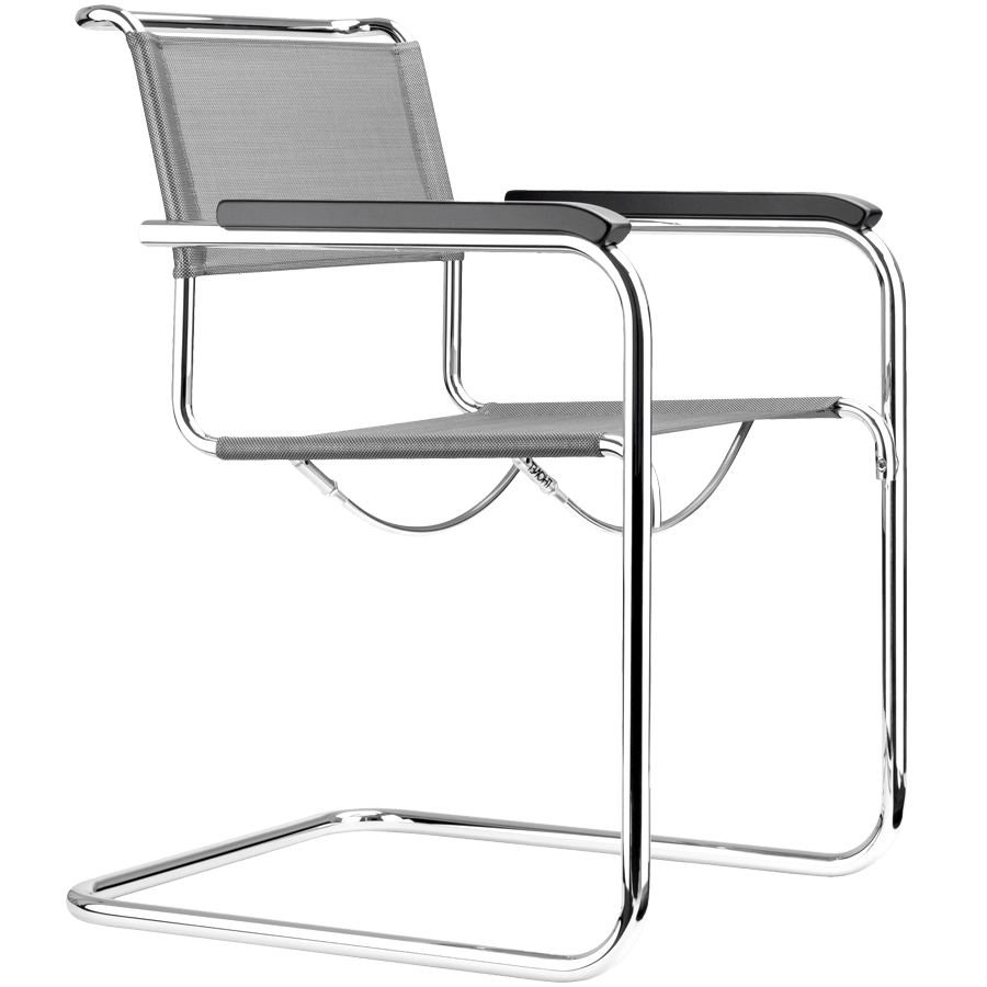 S 34N THONET MESH DINING CHAIR - DYKE & DEAN