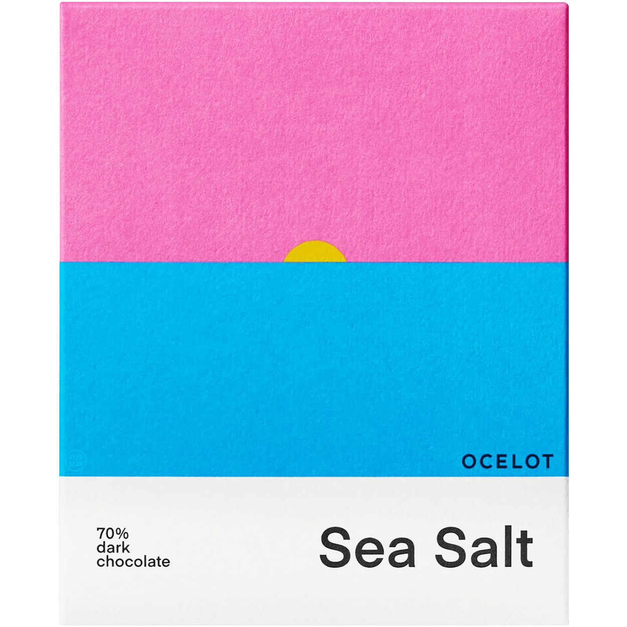 SEA SALT ORGANIC 70% DARK CHOCOLATE BAR - DYKE & DEAN