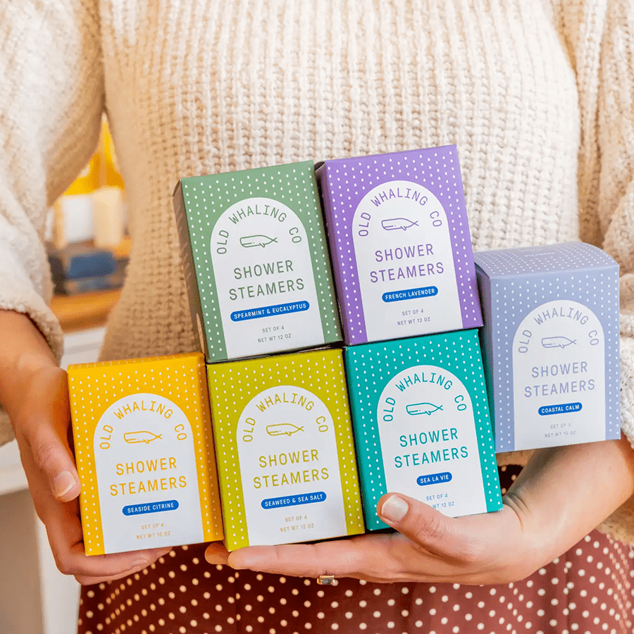 SEASIDE CITRINE SHOWER STEAMERS - DYKE & DEAN