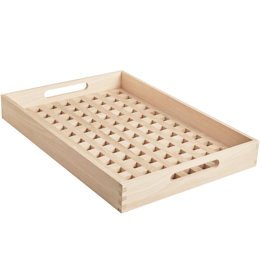 SERVING TRAY OAK - DYKE & DEAN