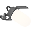 SHERLOCK ANGLED DIFFUSER WALL LAMP FROSTED GLASS - DYKE & DEAN