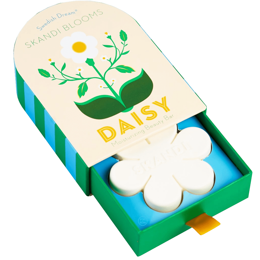 SKANDI BLOOMS DAISY BAR SOAP - DYKE & DEAN