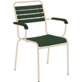 LATTENFARBE GREENWOOD STAPELSTUHL MIT ARMLEHNEN