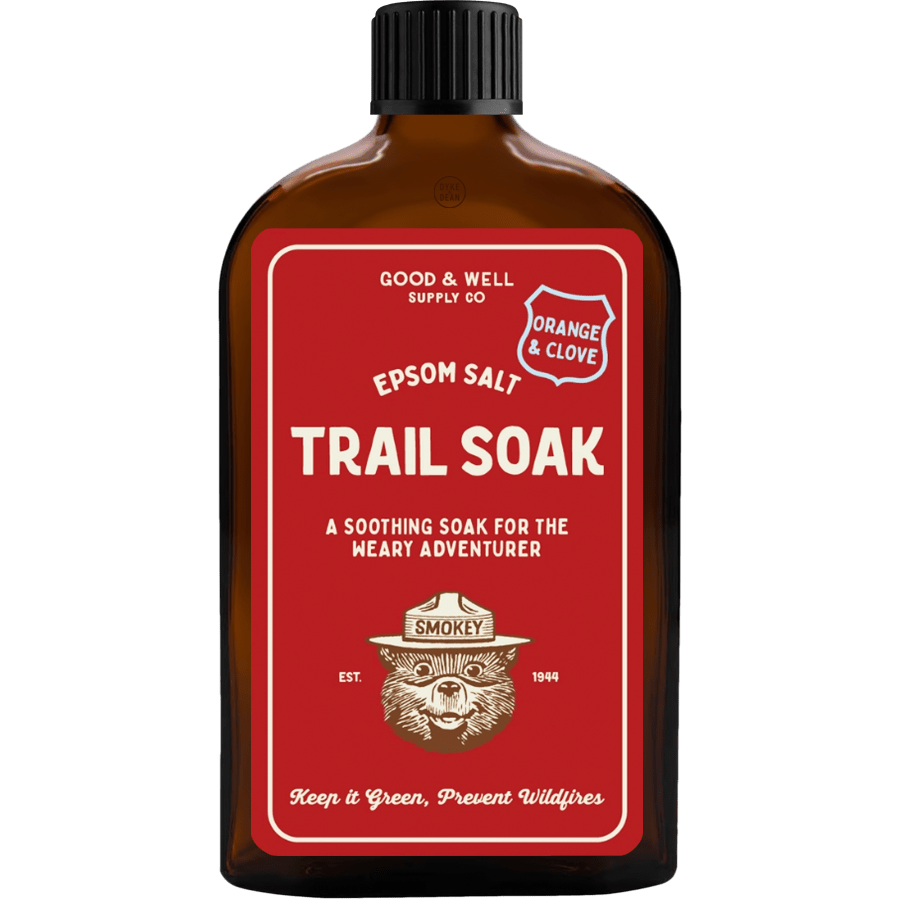 SMOKEY BEAR TRAIL BATH SOAK ORANGE & CLOVE - DYKE & DEAN