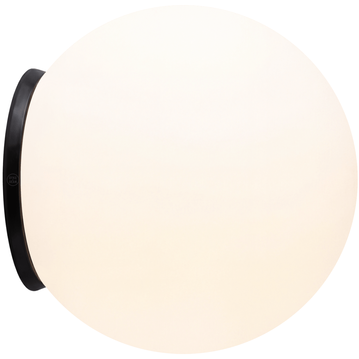 SPHERE LAMP BLACK BASE 300mm - DYKE & DEAN
