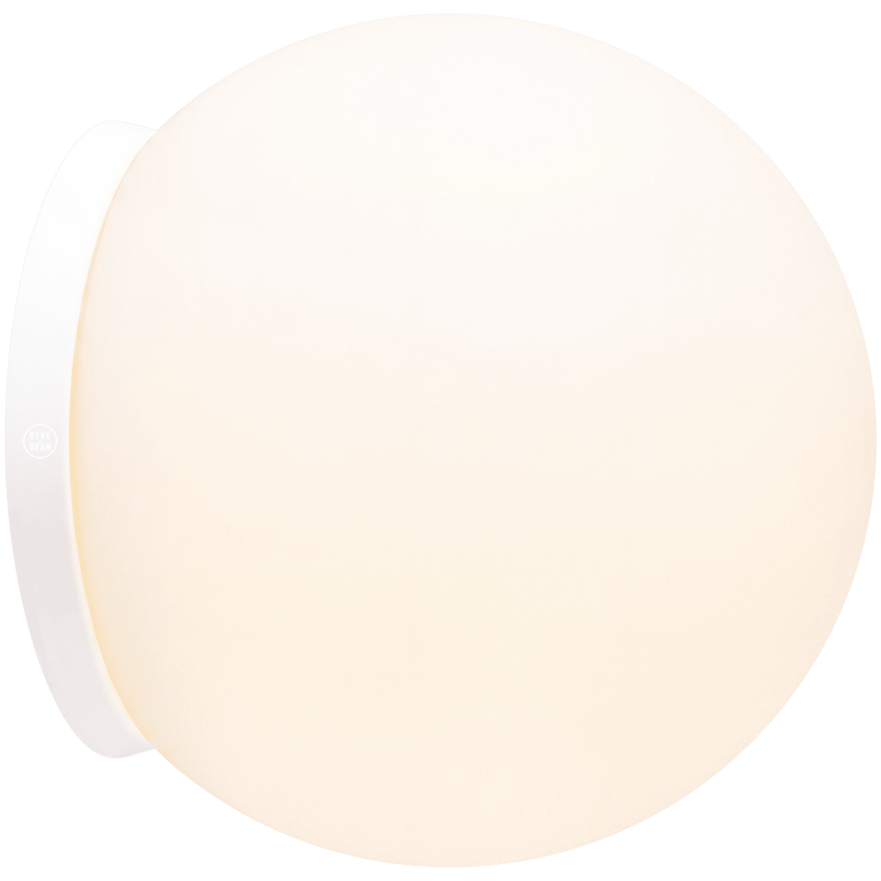 SPHERE LAMP WHITE BASE 200mm - DYKE & DEAN