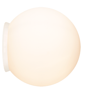 SPHERE LAMP WHITE BASE 300mm - DYKE & DEAN