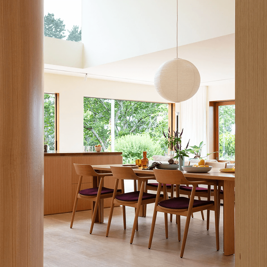 SPHERE LINEN LIGHT SHADE 70CM - DYKE & DEAN