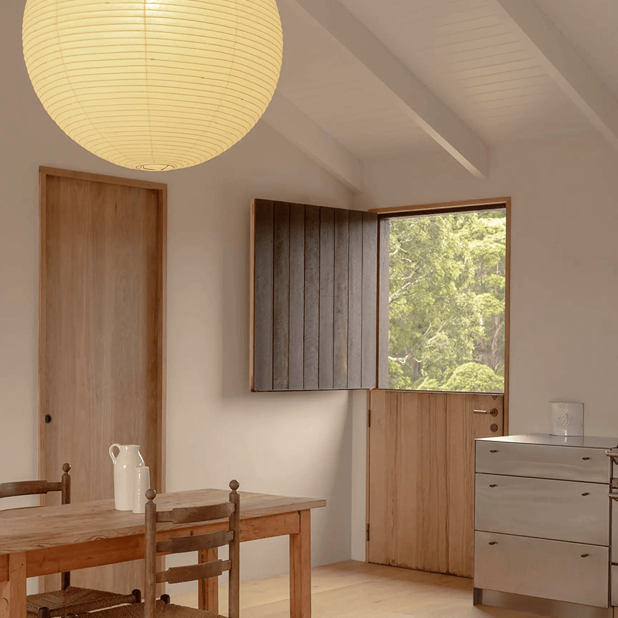 SPHERE LINEN LIGHT SHADE 80CM - DYKE & DEAN