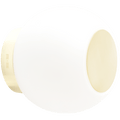 SPOT GLOBE LAMP BRASS METAL 140mm - DYKE & DEAN