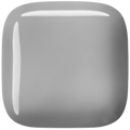 SQUARE PORCELAIN WALL ROCKER LIGHT SWITCH GREY - DYKE & DEAN