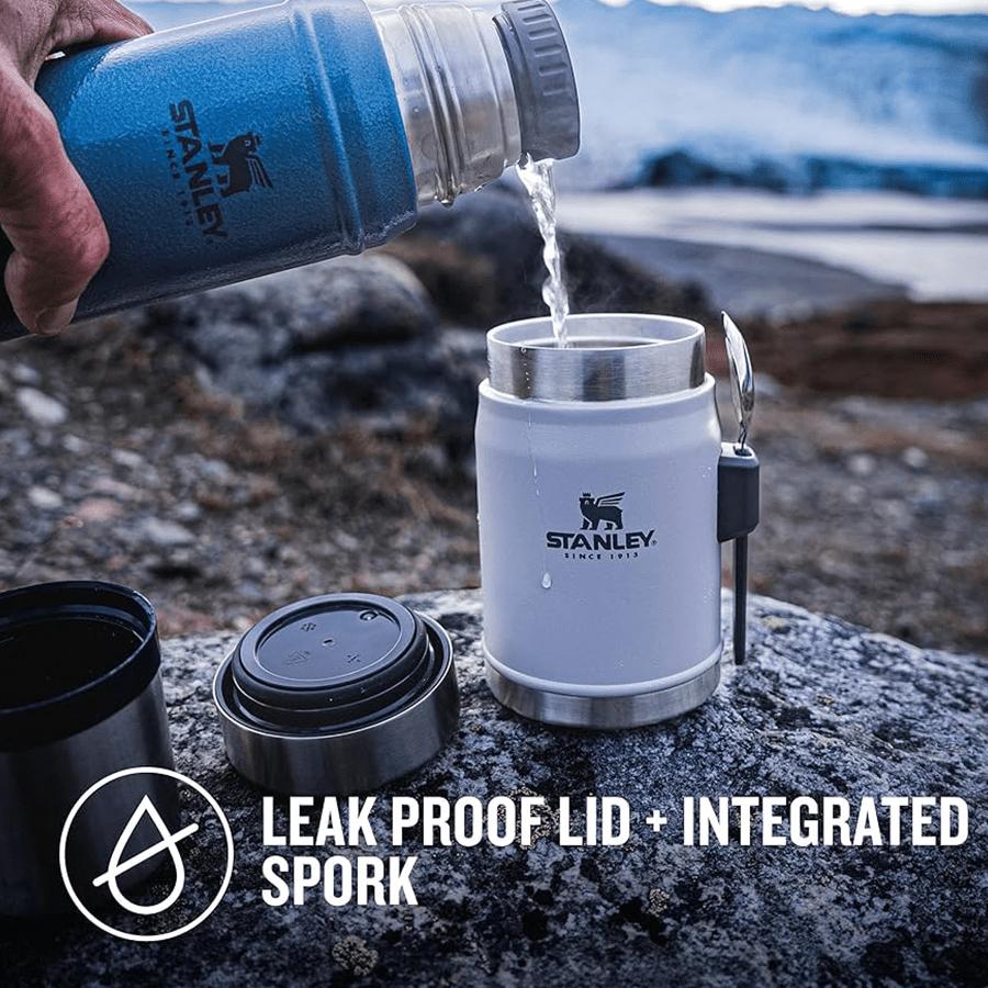 STANLEY FOOD JAR + SPORK 0.4L HOT CORAL - DYKE & DEAN