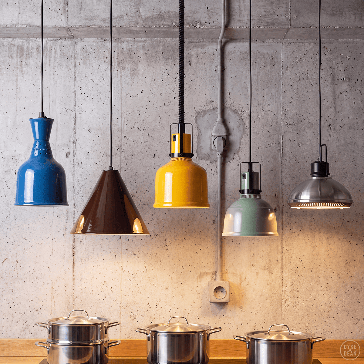 Stay hot heat lamp pendant focus MO cord colour