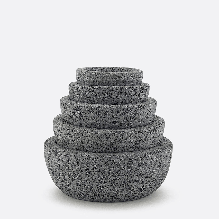 STONE MOLCAJETE PESTLE & MORTAR LARGE - DYKE & DEAN