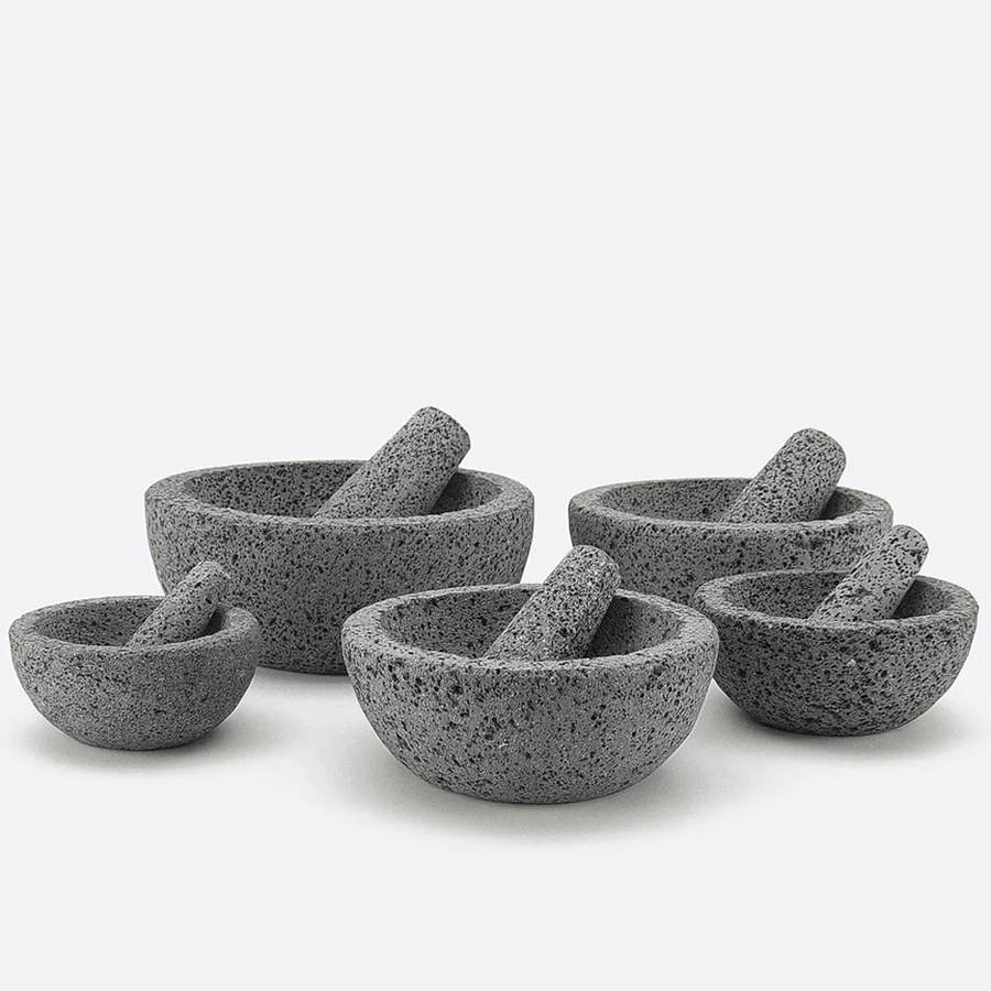 STONE MOLCAJETE PESTLE & MORTAR LARGE - DYKE & DEAN