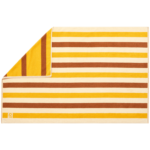 STRIPE BATH SHEET TOWEL CANYON - DYKE & DEAN