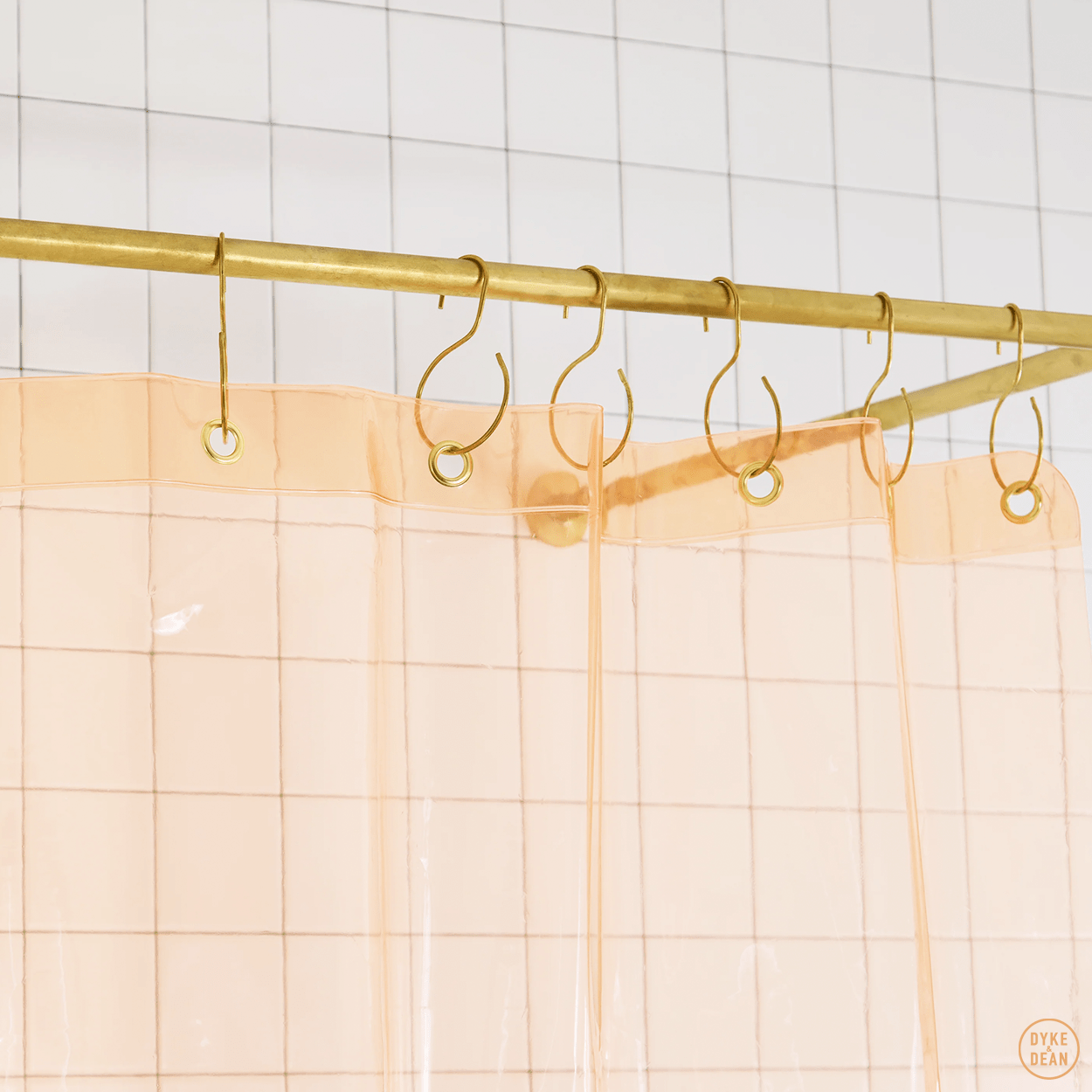 SUN SHOWER CURTAIN CLOUD - DYKE & DEAN