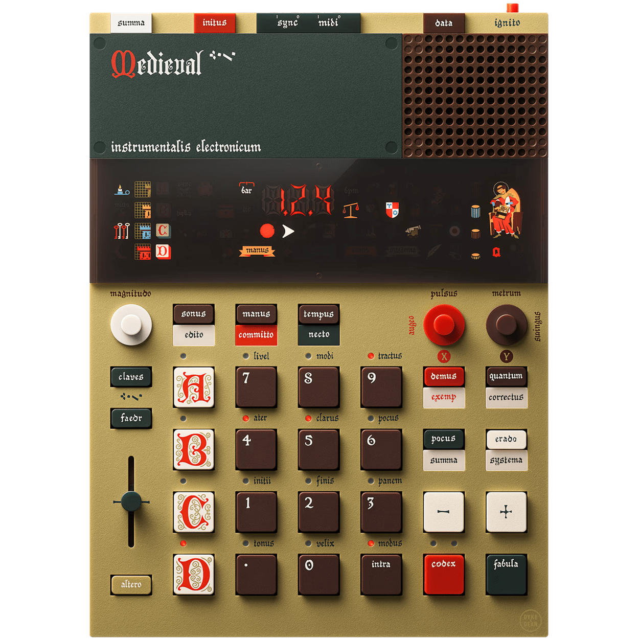 TEENAGE ENGINEERING EP - 1320 MEDIEVAL SAMPLER - DYKE & DEAN