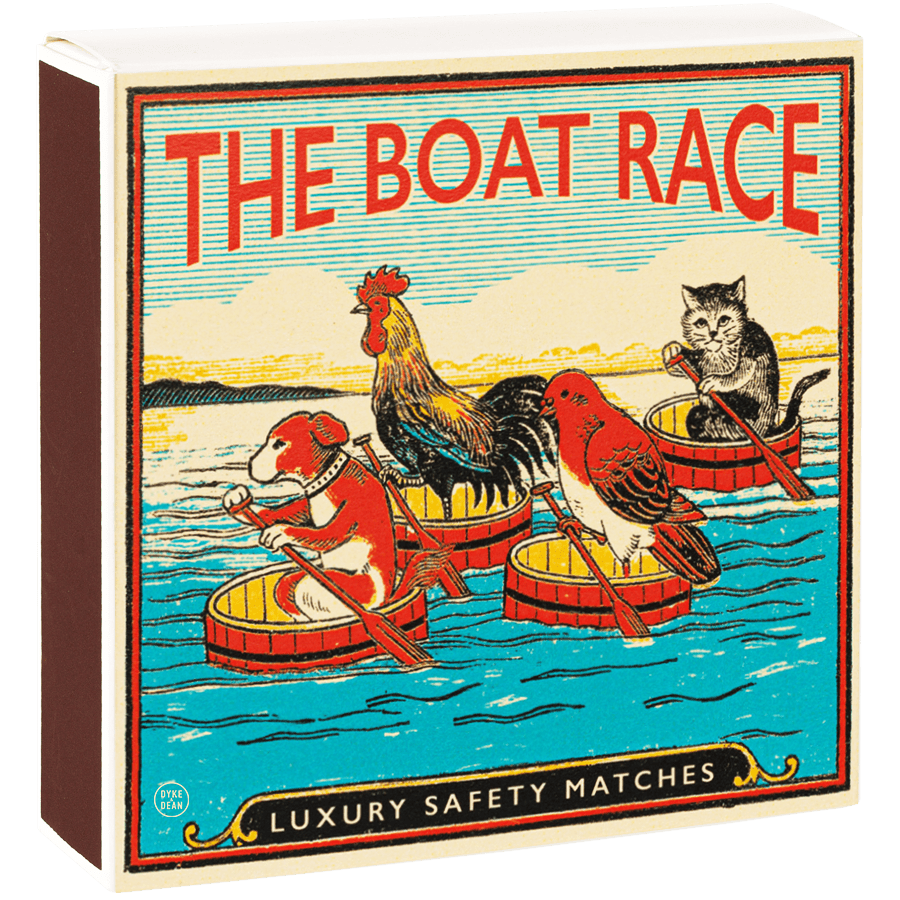 THE BOAT RACE LUXURY SAFETY MATCHES - DYKE & DEAN