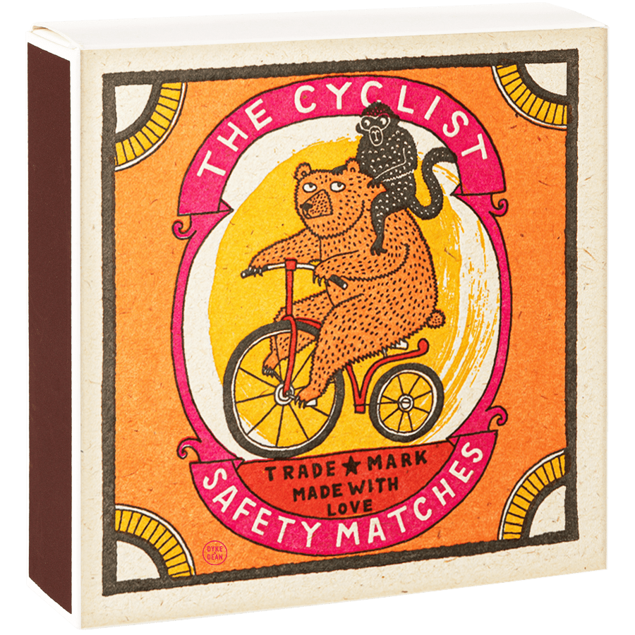 THE CYCLIST LUXURY SAFETY MATCHES - DYKE & DEAN