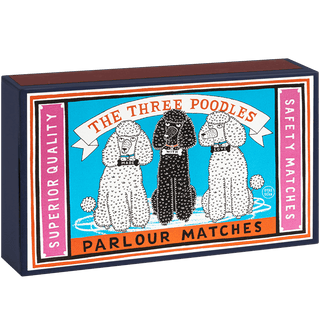 THE THREE POODLES GIANT SAFETY MATCHES - DYKE & DEAN