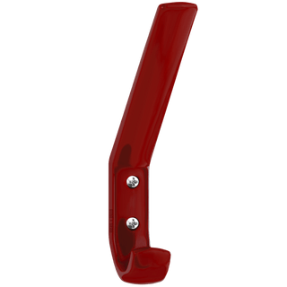 THERMOPLASTIC DOUBLE HOOK BURGUNDY - DYKE & DEAN