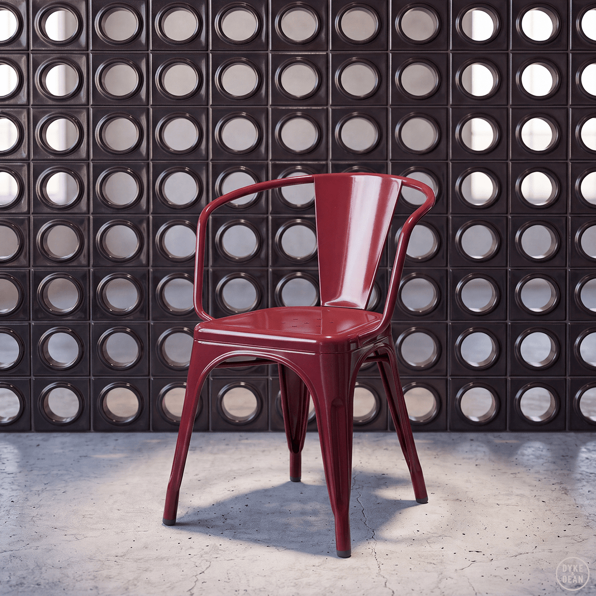 TOLIX A56 ARMCHAIR - DYKE & DEAN