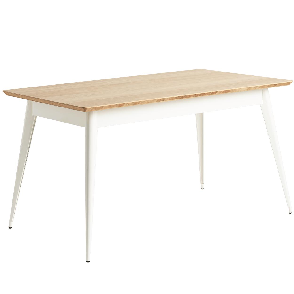 TOLIX NATURAL OAK TOP TABLE 55 140X80 - DYKE & DEAN