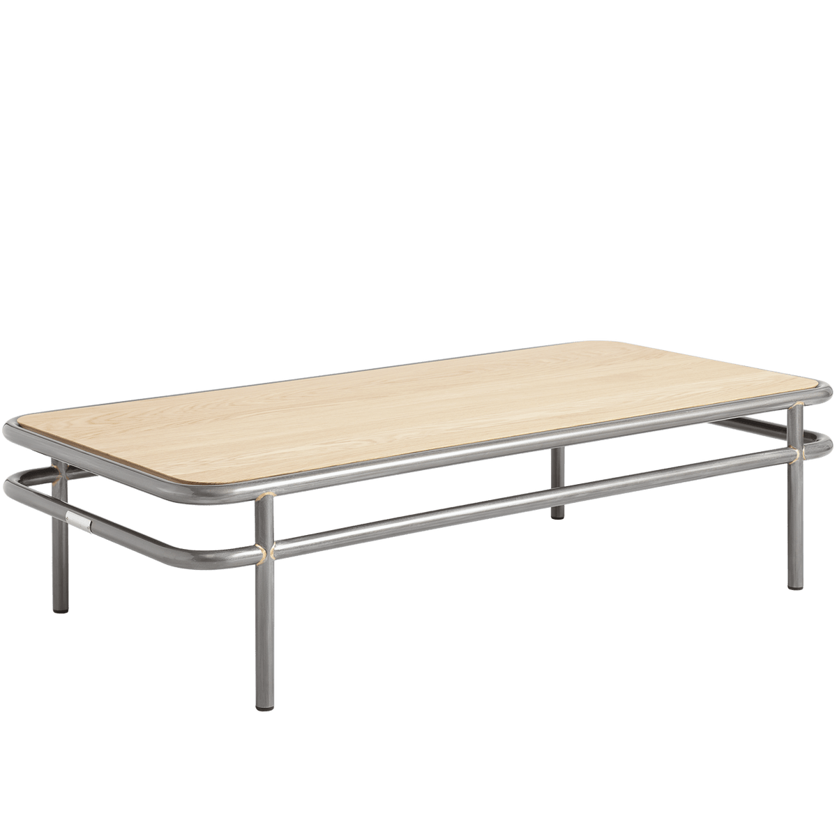 TOLIX UD NATURAL OAK TOP COFFEE TABLE 120x60 - DYKE & DEAN