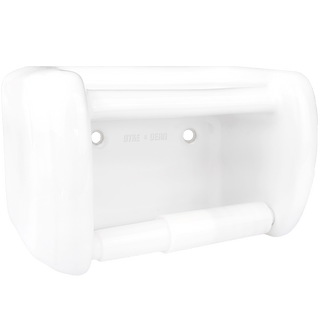 TRADITIONAL PORCELAIN TOILET PAPER HOLDER - DYKE & DEAN