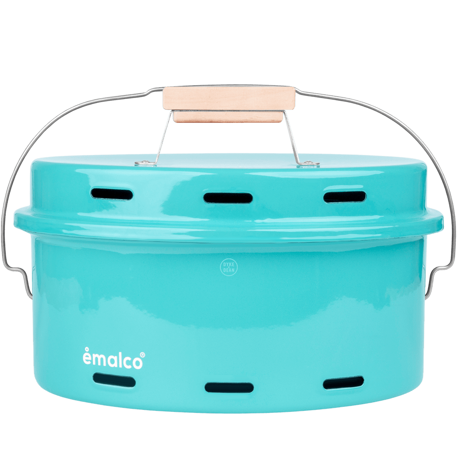 TURQUOISE ENAMEL BARBEQUE - DYKE & DEAN